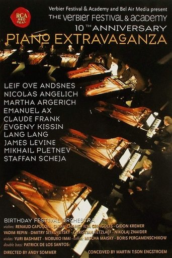 The Verbier Festival & Academy 10th Anniversary: Piano Extravaganza Poster of The Verbier Festival & Academy 10th Anniversary: Piano Extravaganza