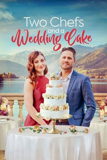 Two Chefs and a Wedding Cake Poster of Two Chefs and a Wedding Cake