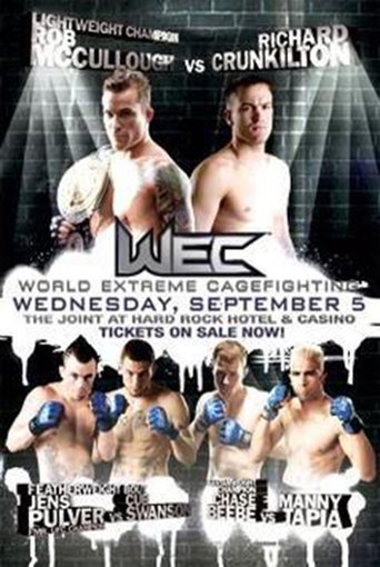WEC 30: McCullough vs. Crunkilton Poster of WEC 30: McCullough vs. Crunkilton