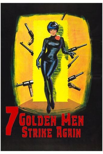 Seven Golden Men Strike Again Poster of Seven Golden Men Strike Again