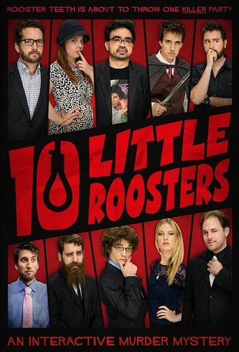 Ten Little Roosters Poster of Ten Little Roosters