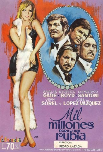 One Billion for a Blonde Poster of One Billion for a Blonde