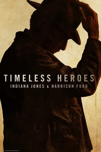 Timeless Heroes: Indiana Jones & Harrison Ford Poster of Timeless Heroes: Indiana Jones & Harrison Ford
