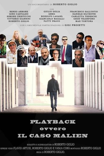 Playback - Il caso Malien Poster of Playback - Il caso Malien