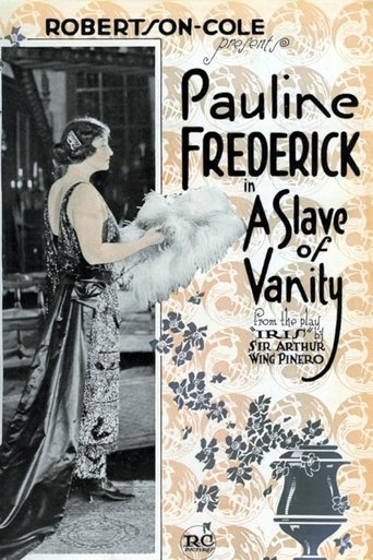 A Slave of Vanity Poster of A Slave of Vanity