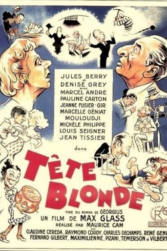 Tête blonde Poster of Tête blonde