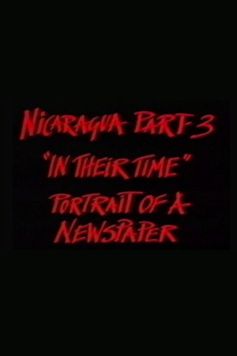Nicaragua Part 3: In Their Time Poster of Nicaragua Part 3: In Their Time