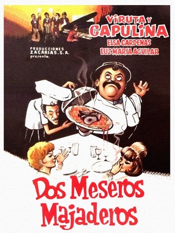 Dos meseros majaderos Poster of Dos meseros majaderos