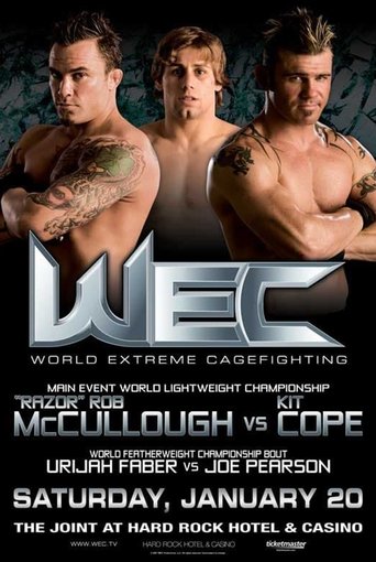 WEC 25: McCullough vs. Cope Poster of WEC 25: McCullough vs. Cope
