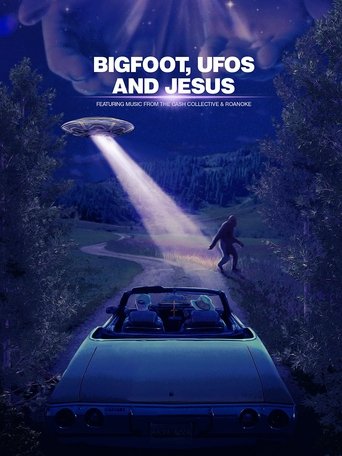 Bigfoot, UFOs and Jesus Poster of Bigfoot, UFOs and Jesus