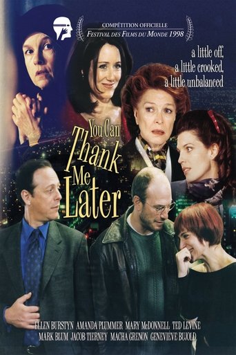 You Can Thank Me Later Poster of You Can Thank Me Later