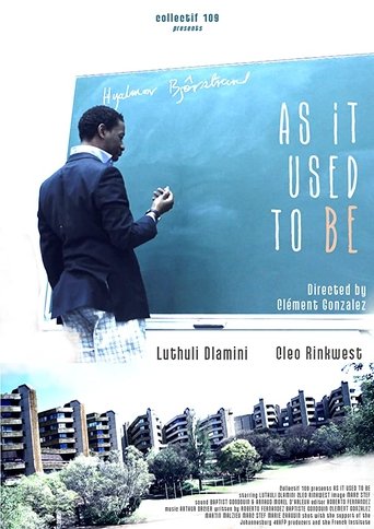 As It Used To Be Poster of As It Used To Be