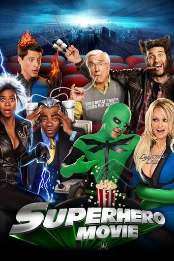 Superhero Movie Poster of Superhero Movie