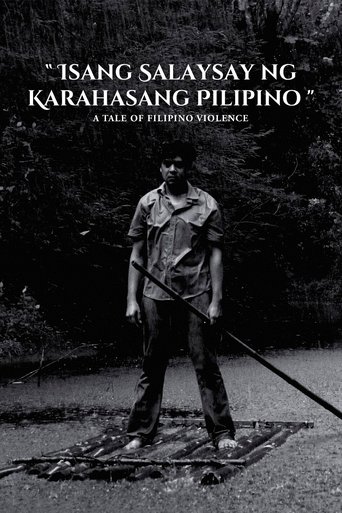 A Tale of Filipino Violence Poster of A Tale of Filipino Violence