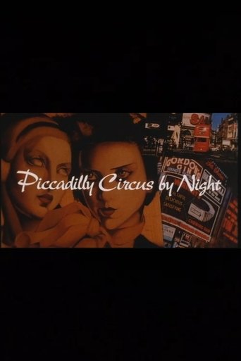 Piccadilly Circus by Night Poster of Piccadilly Circus by Night