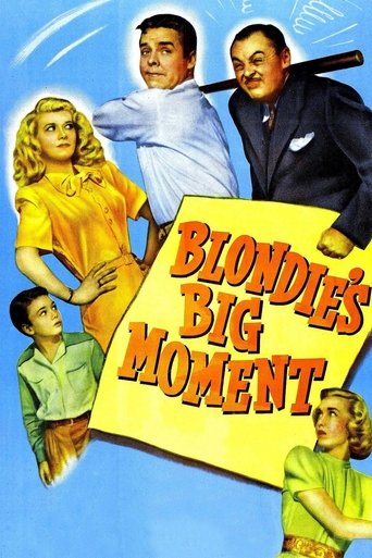Blondie's Big Moment Poster of Blondie's Big Moment