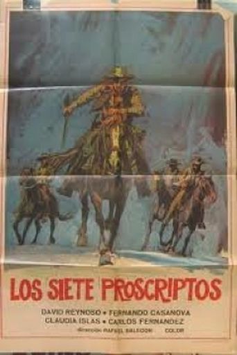 Los siete proscritos Poster of Los siete proscritos