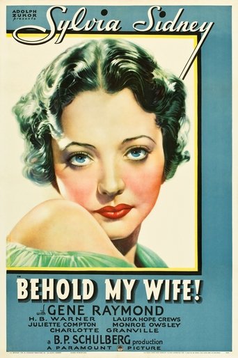 Behold My Wife! Poster of Behold My Wife!