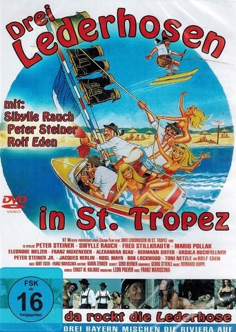 Three Lederhosen in St. Tropez Poster of Three Lederhosen in St. Tropez