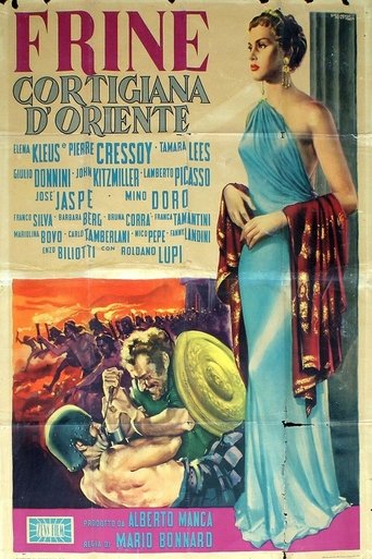 Frine cortigiana d'Oriente Poster of Frine cortigiana d'Oriente