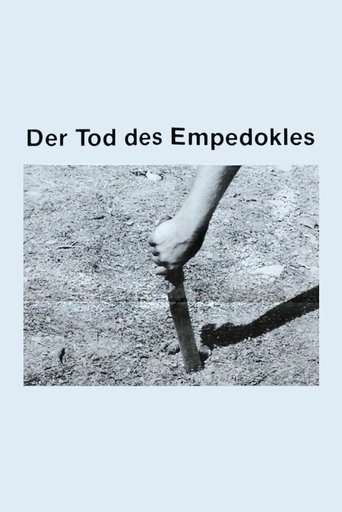 The Death of Empedocles Poster of The Death of Empedocles