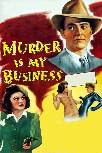 Murder Is My Business Poster of Murder Is My Business