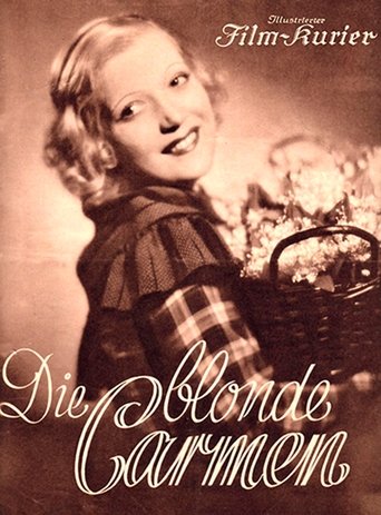 Die blonde Carmen Poster of Die blonde Carmen