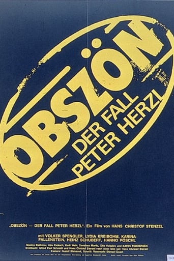 Obscene: The Case of Peter Herzl Poster of Obscene: The Case of Peter Herzl