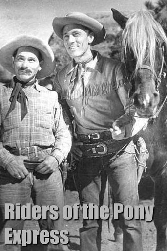 Riders of the Pony Express Poster of Riders of the Pony Express