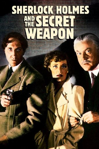 Sherlock Holmes and the Secret Weapon Poster of Sherlock Holmes and the Secret Weapon