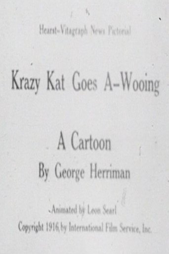 Krazy Kat Goes A-Wooing Poster of Krazy Kat Goes A-Wooing