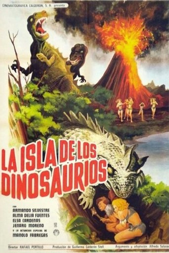 The Island of the Dinosaurs Poster of The Island of the Dinosaurs