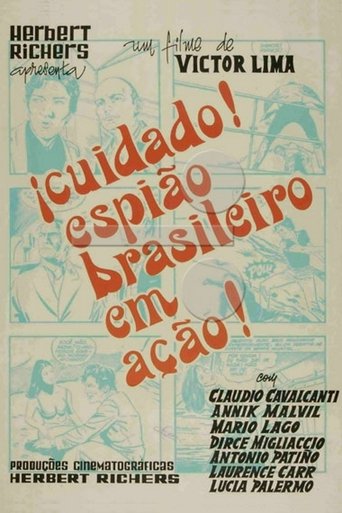 Cuidado! Espião Brasileiro em Ação! Poster of Cuidado! Espião Brasileiro em Ação!