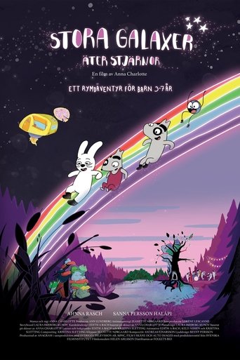 Stora galaxer äter stjärnor Poster of Stora galaxer äter stjärnor