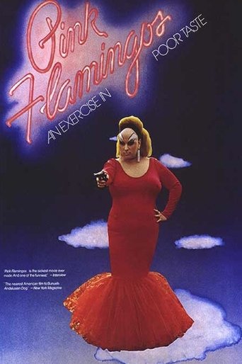 Pink Flamingos Poster of Pink Flamingos