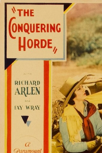 The Conquering Horde Poster of The Conquering Horde