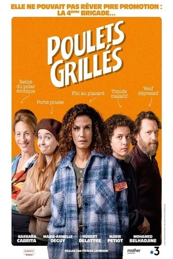 Poulets grillés Poster of Poulets grillés