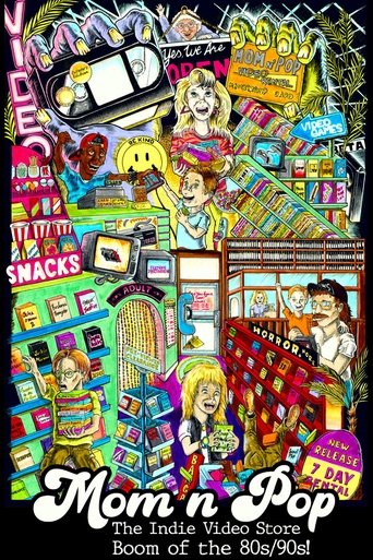 Mom n' Pop: The Indie Video Store Boom of the 80s/90s Poster of Mom n' Pop: The Indie Video Store Boom of the 80s/90s