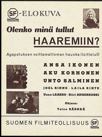 Olenko minä tullut haaremiin Poster of Olenko minä tullut haaremiin