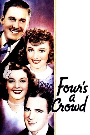 Four's a Crowd Poster of Four's a Crowd
