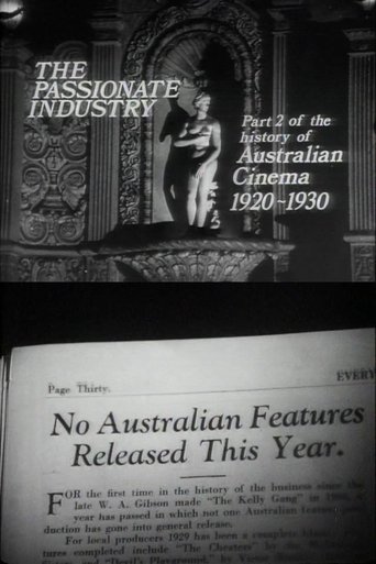 The Passionate Industry: Australian Cinema 1920-1930 Poster of The Passionate Industry: Australian Cinema 1920-1930