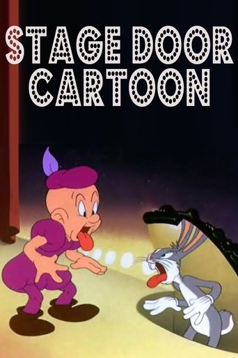 Stage Door Cartoon Poster of Stage Door Cartoon