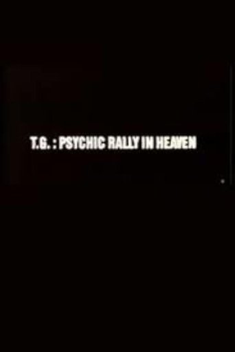 T.G.: Psychic Rally in Heaven Poster of T.G.: Psychic Rally in Heaven