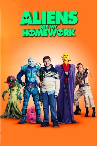 Aliens Ate My Homework Poster of Aliens Ate My Homework