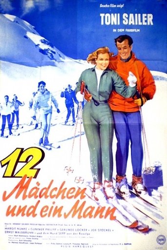 Zwölf Mädchen und ein Mann Poster of Zwölf Mädchen und ein Mann