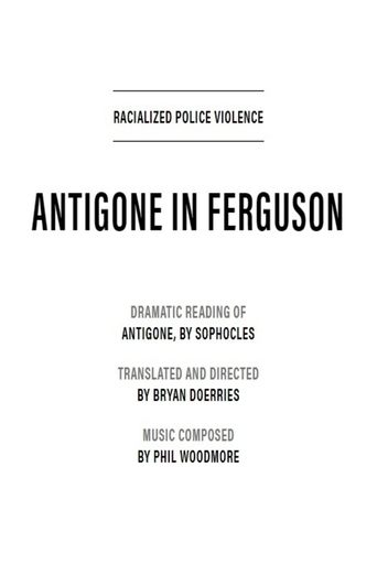 Antigone in Ferguson Poster of Antigone in Ferguson
