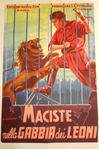 Maciste nella gabbia dei leoni Poster of Maciste nella gabbia dei leoni