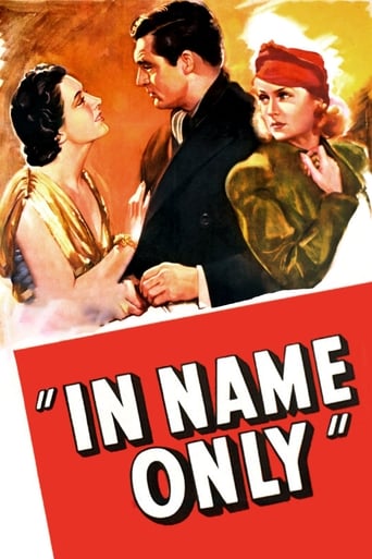 In Name Only Poster of In Name Only