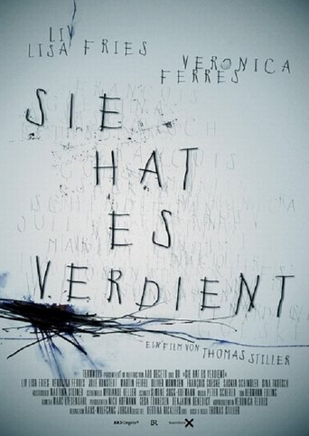 She Deserved It Poster of She Deserved It