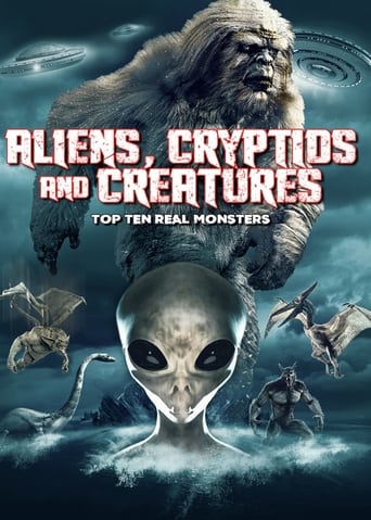 Aliens, Cryptids and Creatures: Top Ten Real Monsters Poster of Aliens, Cryptids and Creatures: Top Ten Real Monsters